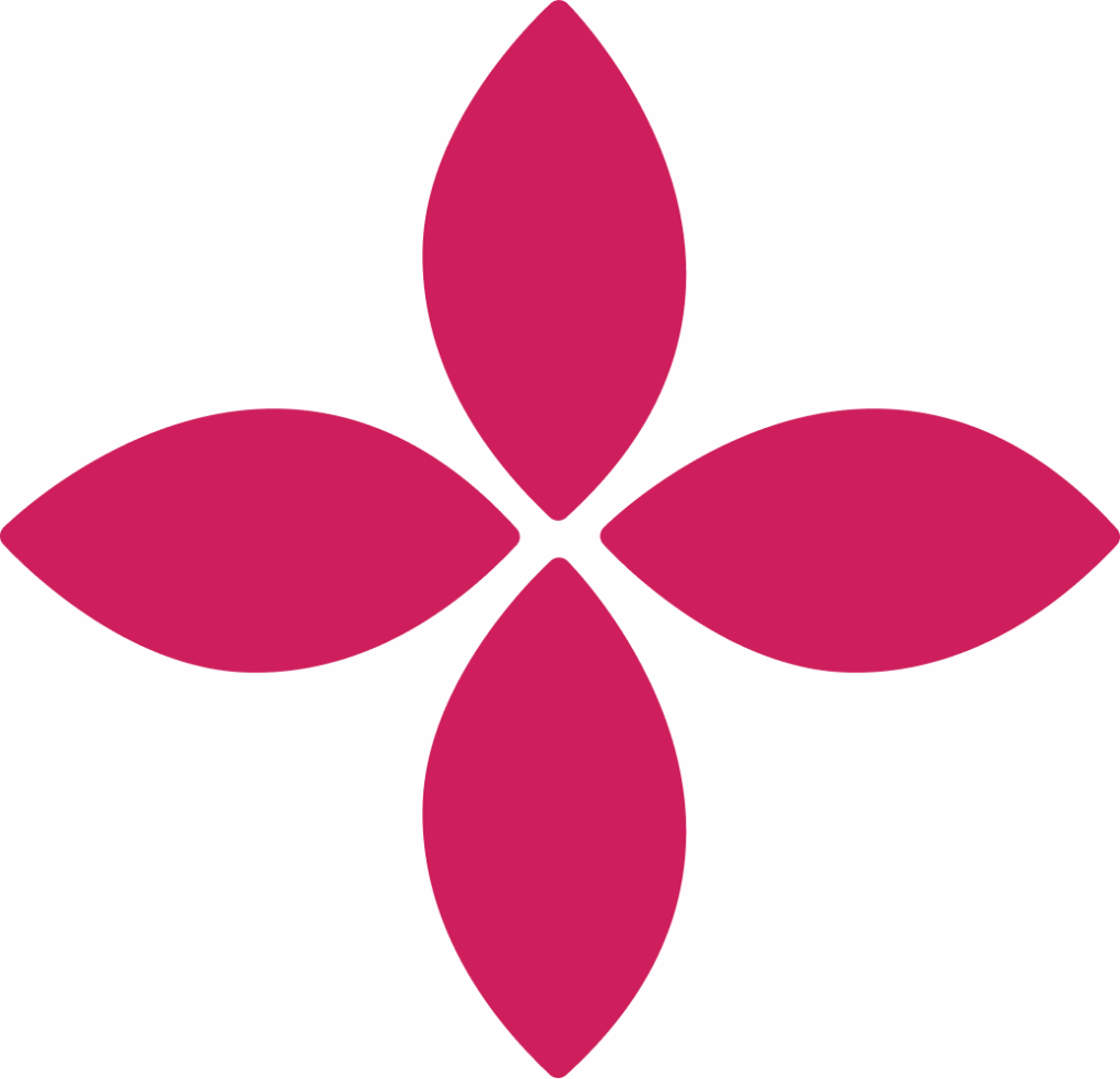 ariessence pure PDGF+ pink 4 leaf icon