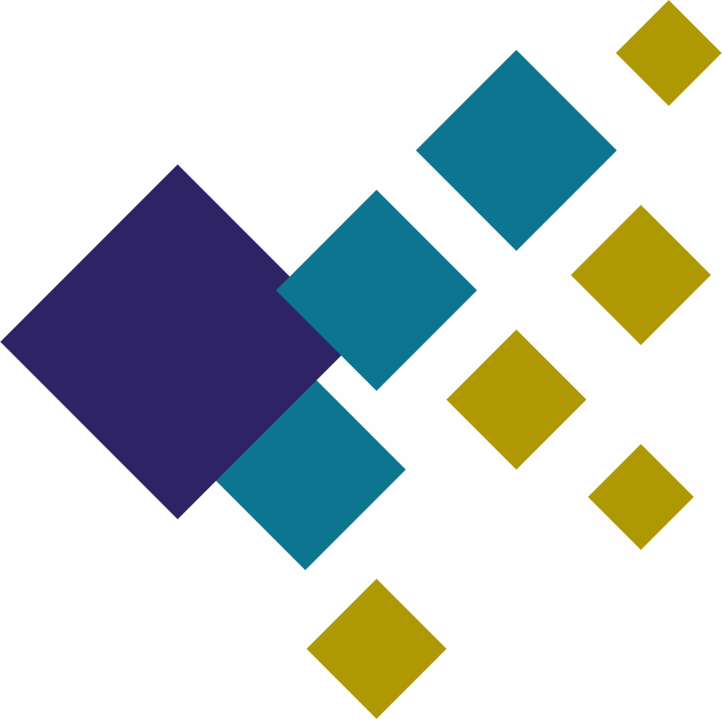 REGRANEX multi-colored diamonds icon