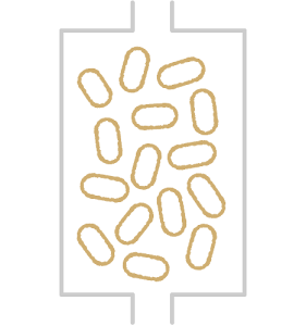 Graphic showing only PDGF remaining